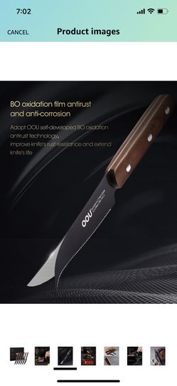 OOU Steak Knife Set of 6