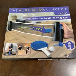 Retractable Table Tennis Set