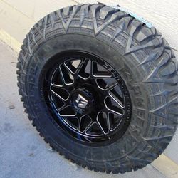 New 17X9 Black Gear Offroad Rims LT 285 70 17 Pioneer MT Tires 8X170 FORD F250/F350 & EXCURSION