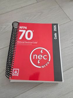 NFPA 70 National Electrical Code (NEC) 2026 – Like New