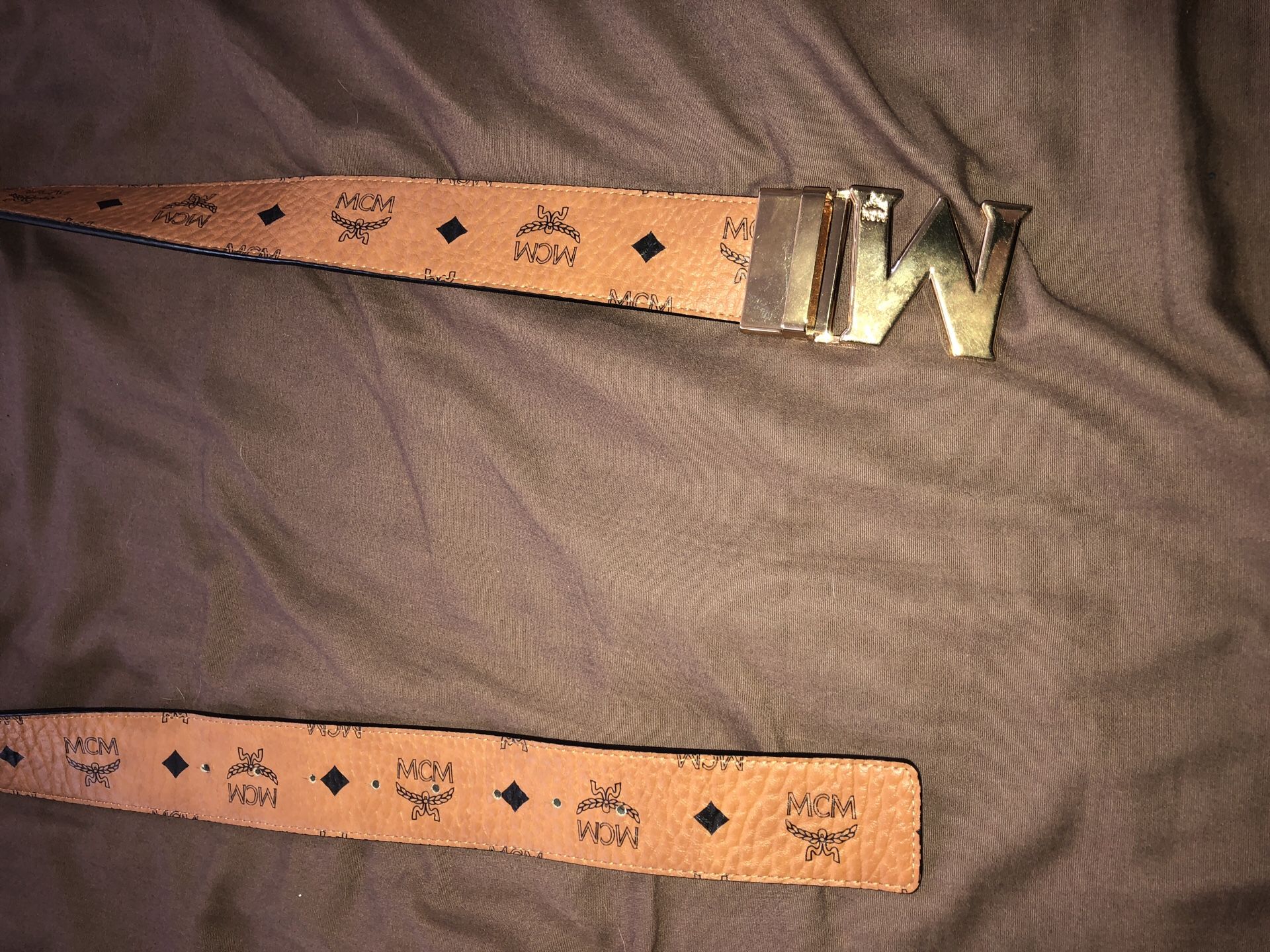 Mcm reversible belt