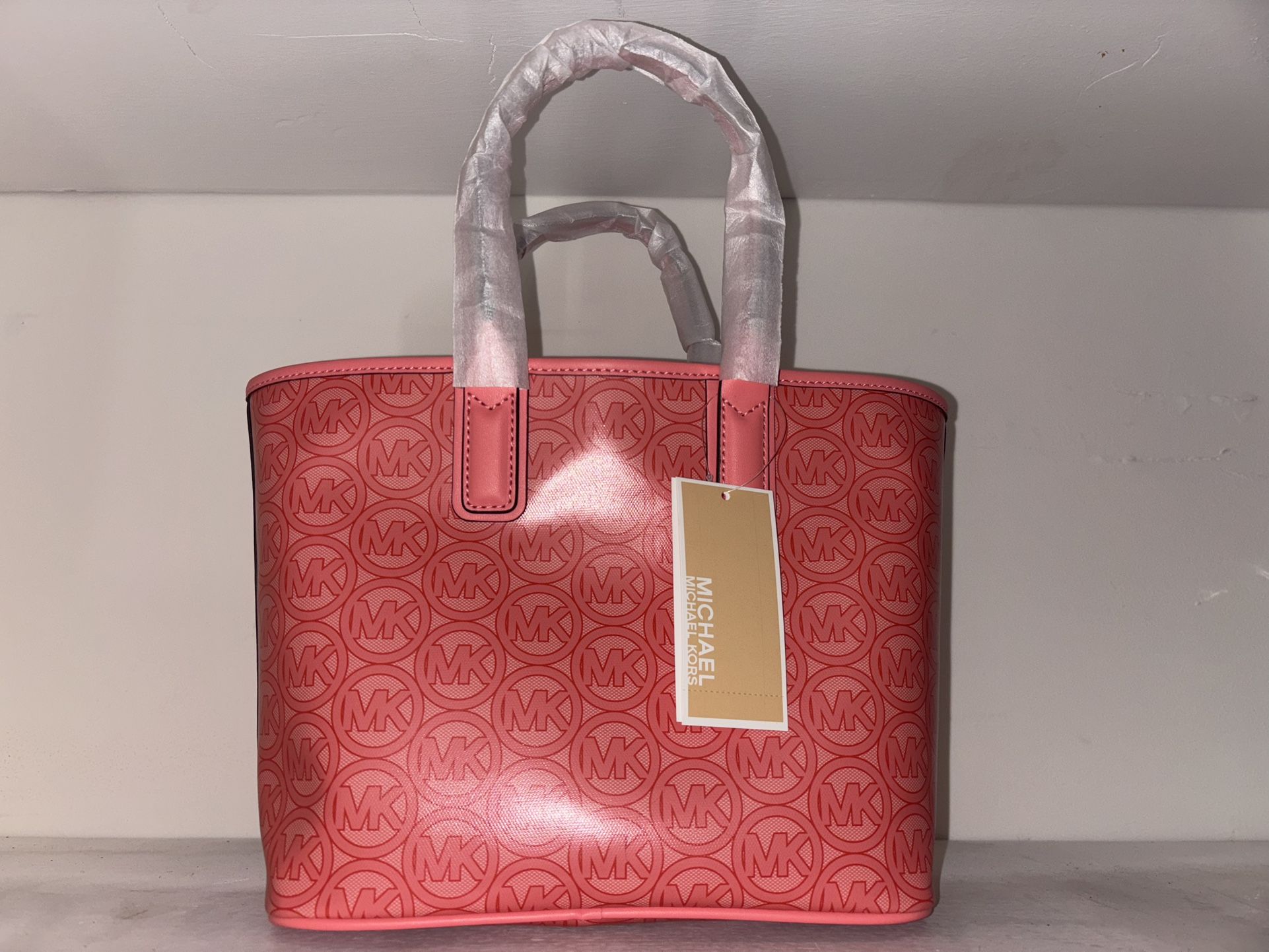 Pink Michael Kors Tote