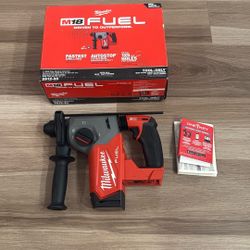 Milwaukee M18 FUEL 18V Lithium-Ion Brushless Cordless 1 in. SDS-Plus Rotary Hammer (Tool-Only)