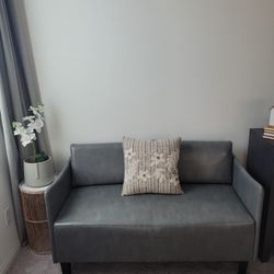 Gray Loveseat