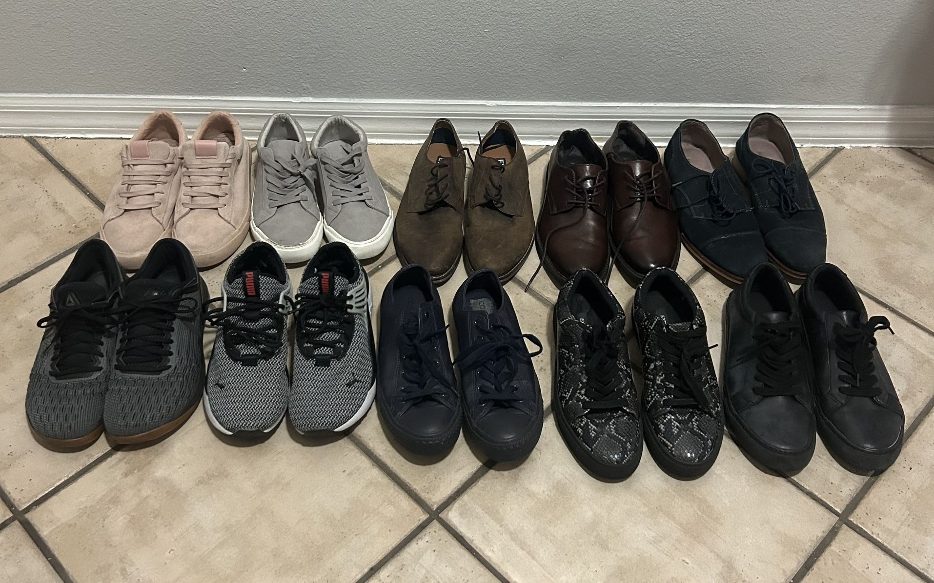 10 Pairs Men’s Shoes 