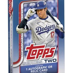 Topps 2025 Series 2 Hobby Box Sealed 