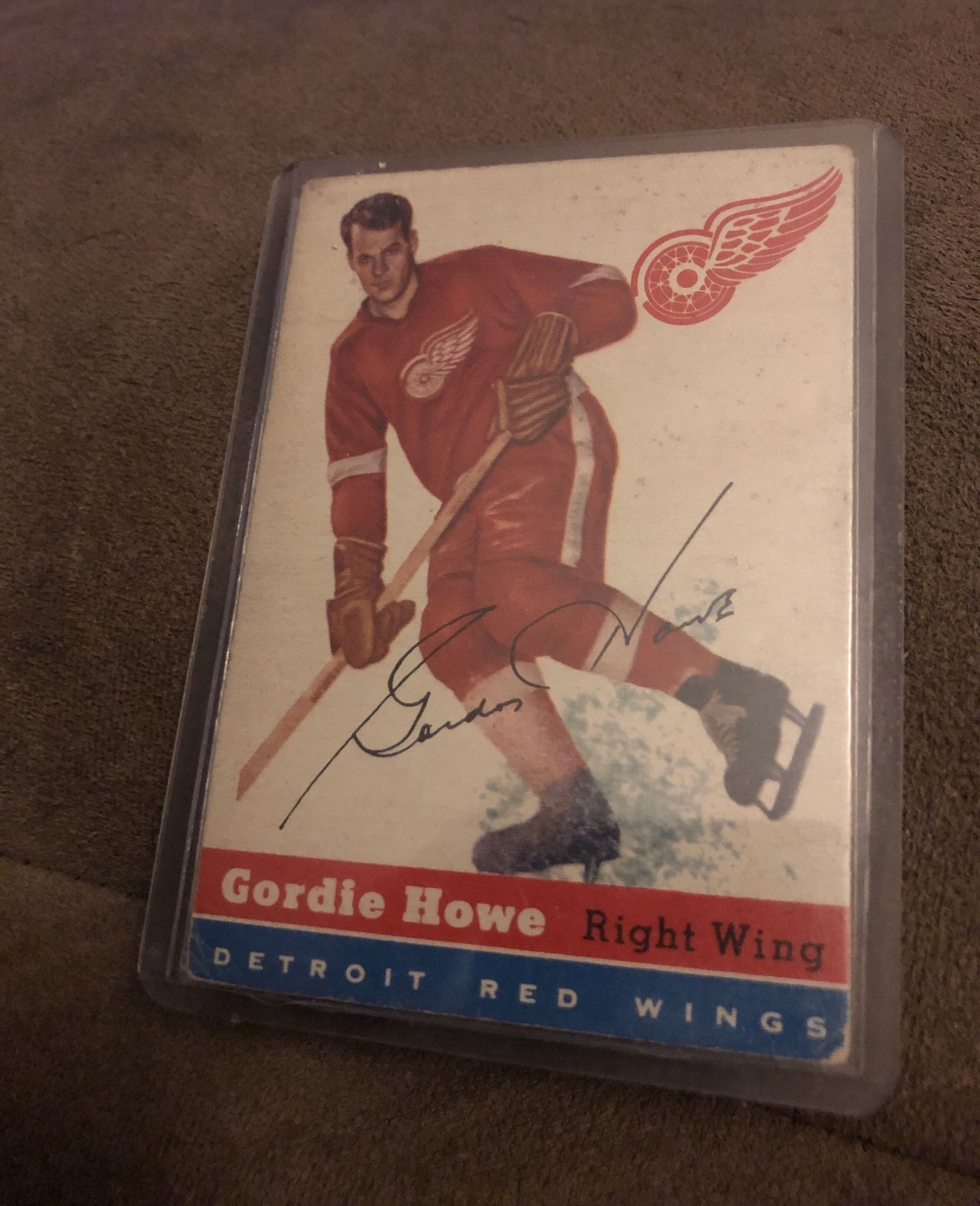 Gordie Howe Topps 1954 VERY RARE