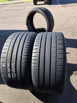 275/35/20 pirelli p zero used tires
