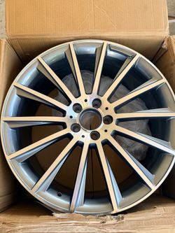 New 20x8.5" 20 Inch Rear Multispoke AMG Style Aluminum Alloy Wheel Rim Compatible with S500 S550 | Alloy Replacement Wheel, Super Duty Car Rims Replac