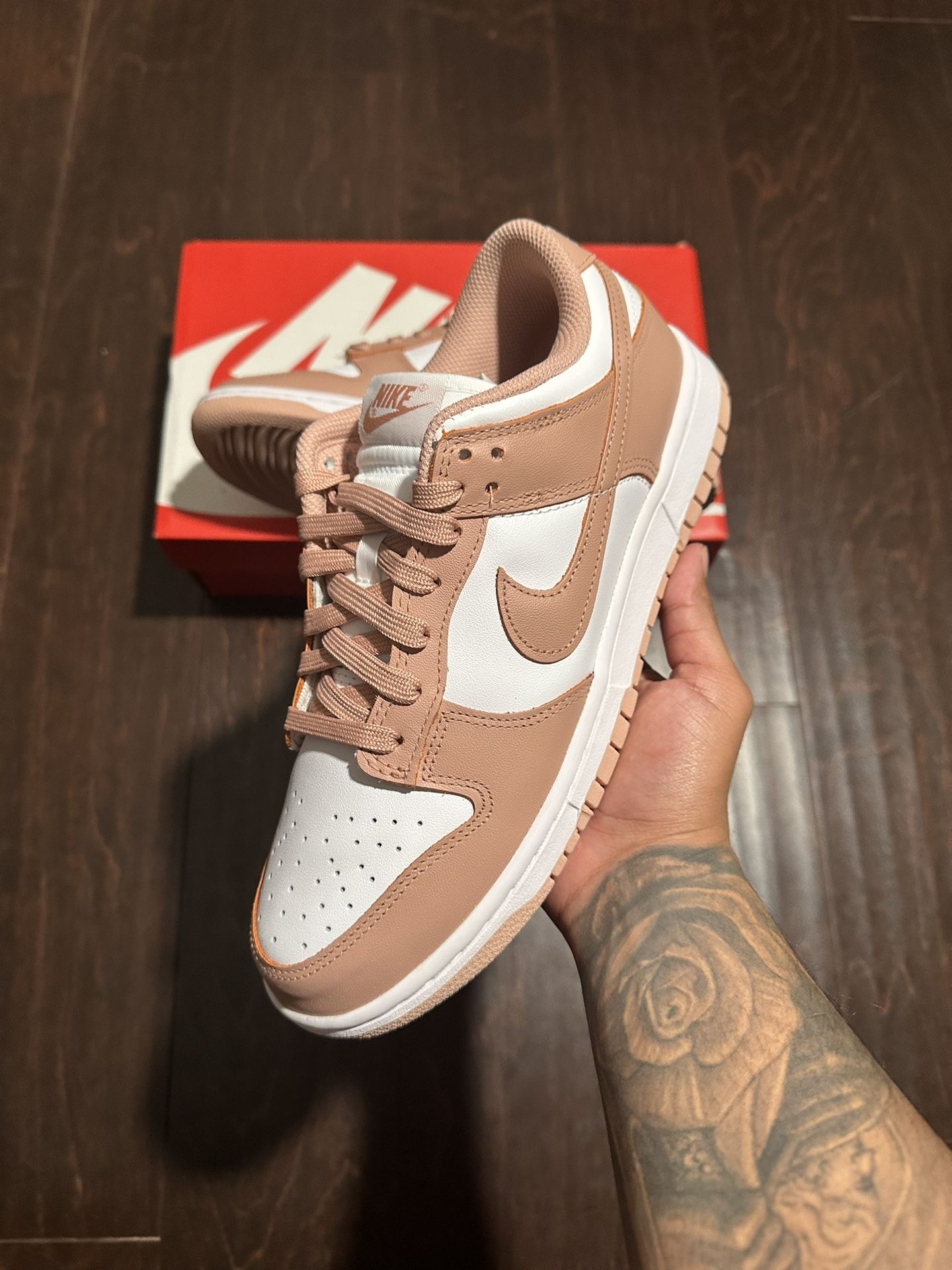 Nike Dunk Low Rose Whisper Size 8M