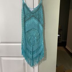 Turquoise Cover Up 