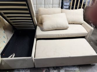 Tan 2 Pc Couch