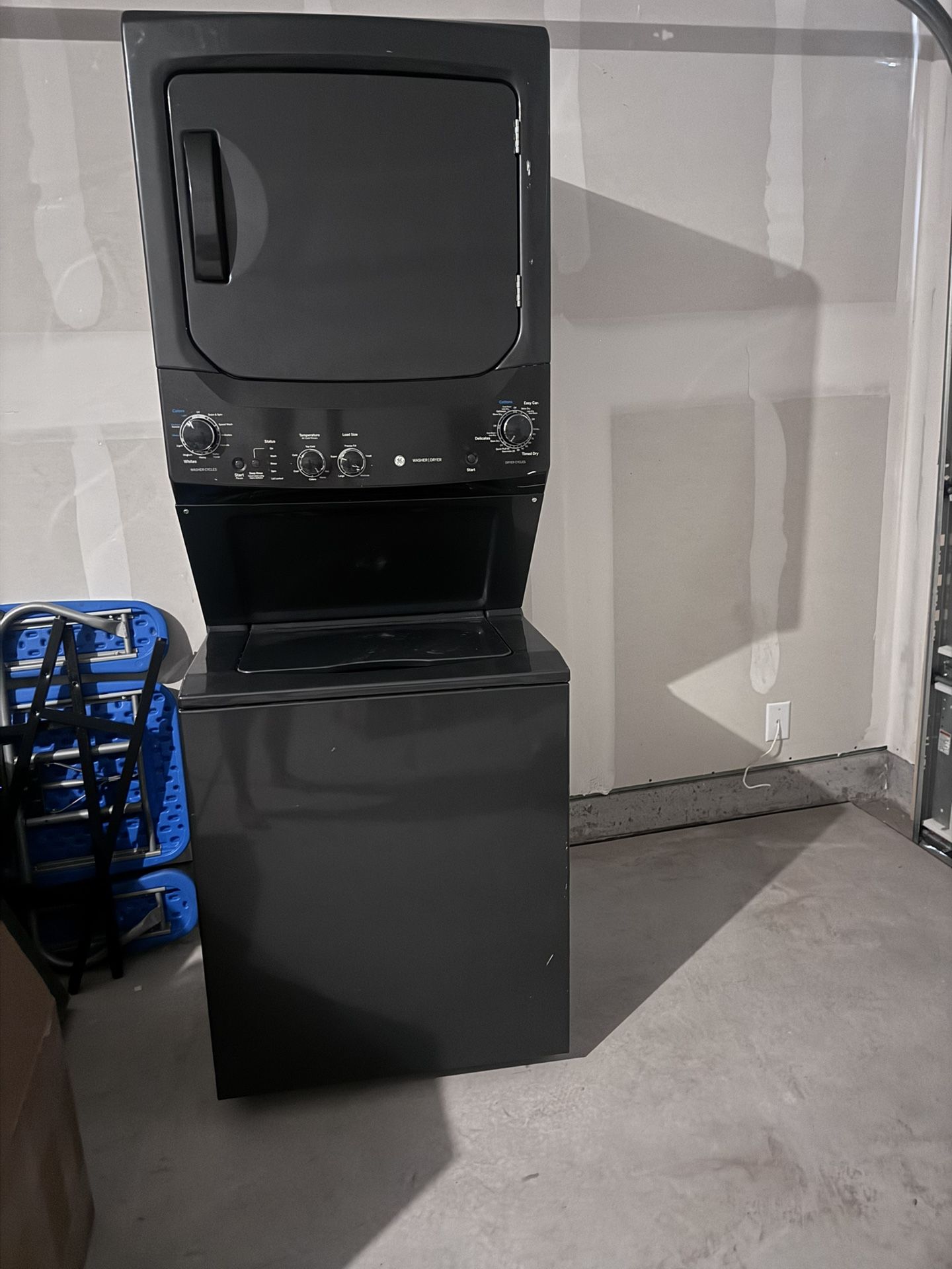 GE Stackable Washer And Dryer
