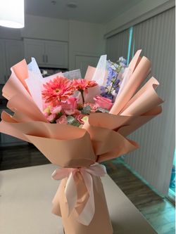 Pink flower  bouquet