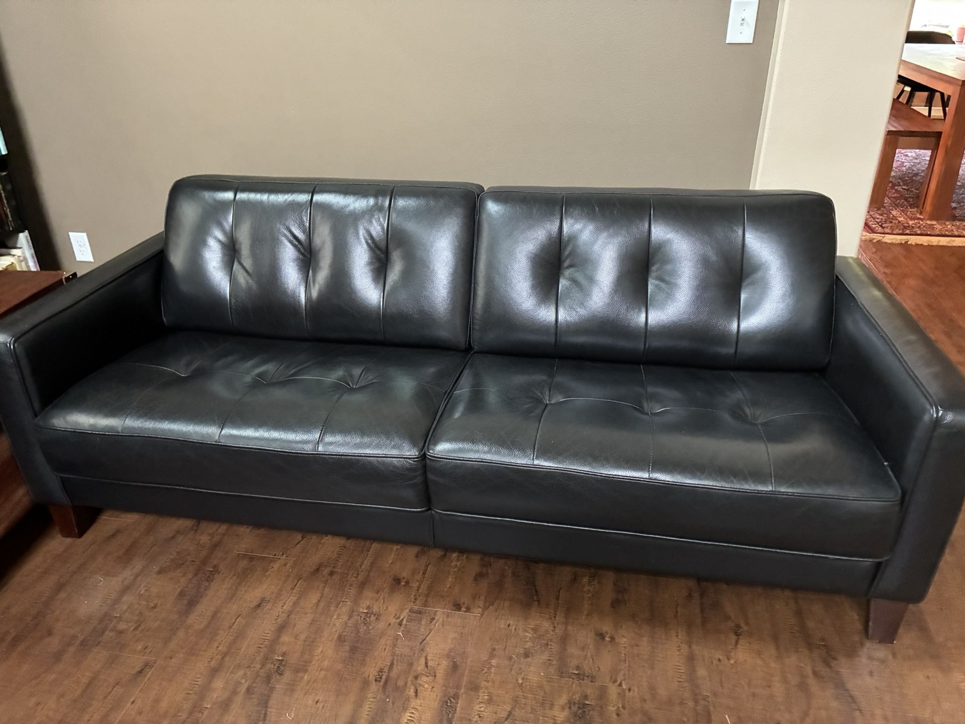 Dania Leather Couch
