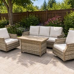 4pc Outdoor Patio Furniture Set 