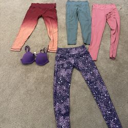 Pink Active, Victoria Secret, The North Face. 