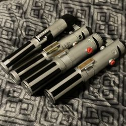 Four light saber lot
