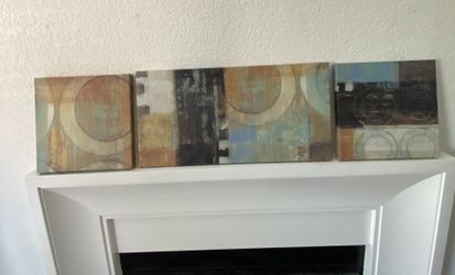 Wall Art Canvas Set of 3