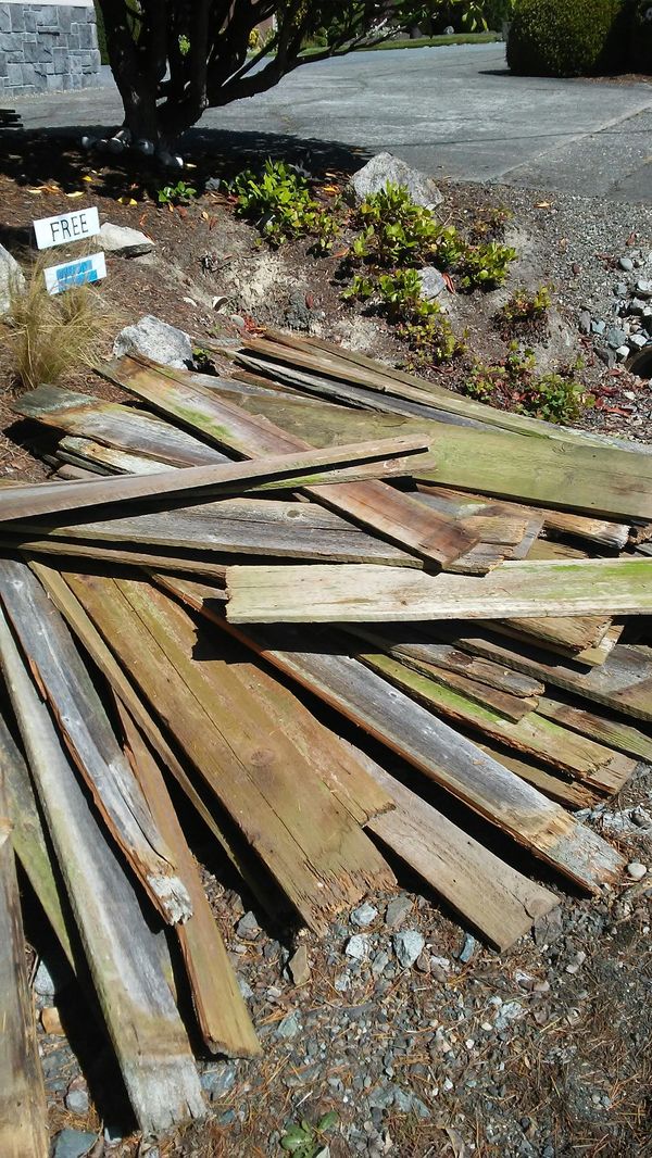 Weathered cedar fencing for Sale in Federal Way, WA OfferUp