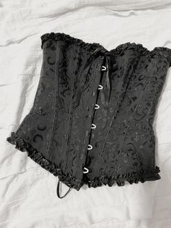 Black Elegant Lace Corset
