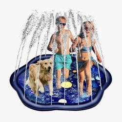 Future Way Durable Splash Pad for Toddlers Ages 18 Months+, Outdoor Water Toys for Backyard, Starry Sprinkler for Kids, 67 inch