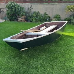 Vintage Hand Crafted Dinghy Boat 