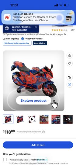 Spiderman Motorcycle