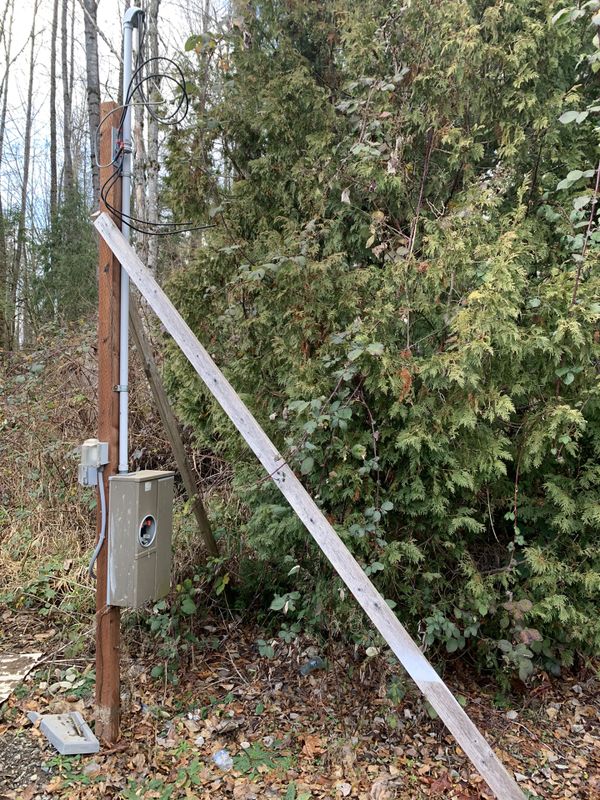 Temporary power pole for sale in chehalis wa offerup