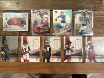 2024 & 2025 NFL Star Rookie Card Lot (9)🔥 Daniels MHJ Travis Hunter Jeanty RCs