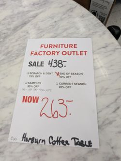 Hepburn Coffee Table*