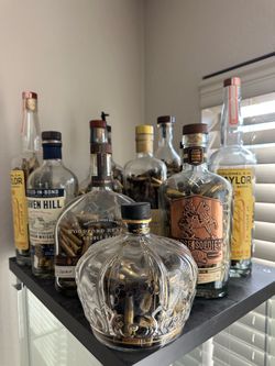 Man Cave Decor - Whiskey and Bullets!