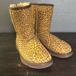 Leopard Print Ugg Boots