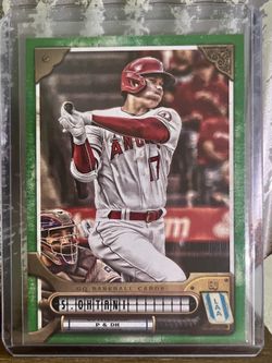 Shohei Ohtani 2022 Topps Gypsy Queen Green Parallel