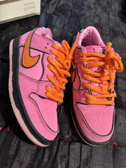 Sb Dunks Power Puff Girls Pink 5y 6.5w