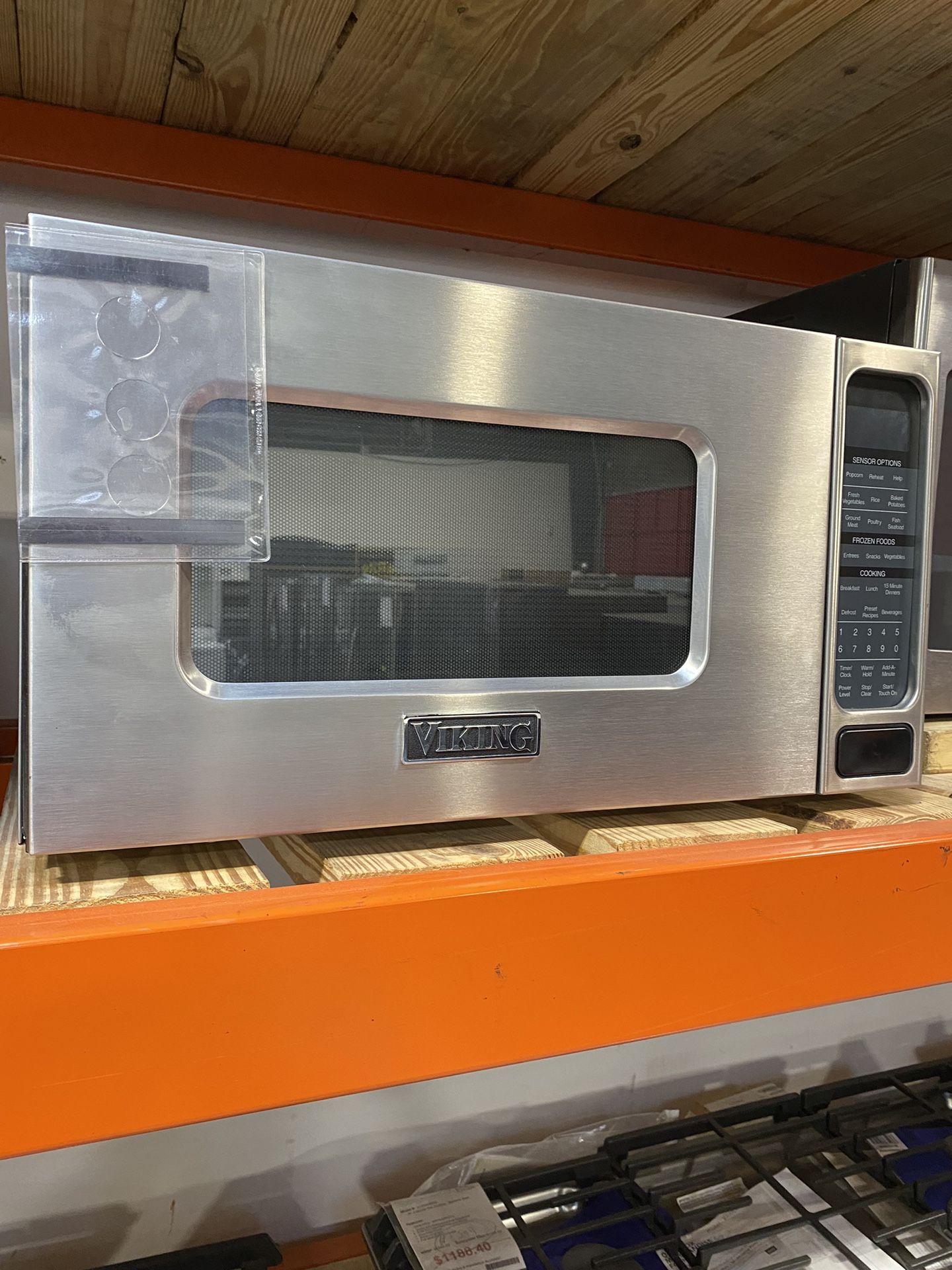 Viking Stainless Steel Conventional Microwave Oven 