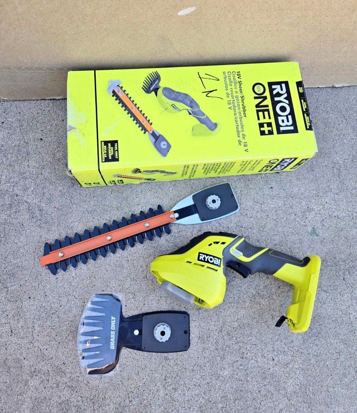 RYOBI 18V Shear Shrubber Hedge Trimmer