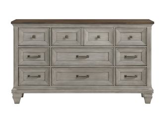 Renton Brown/Antique Gray Dresser