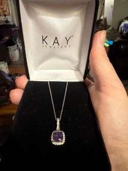 Kay jewelers Alexandrite necklace