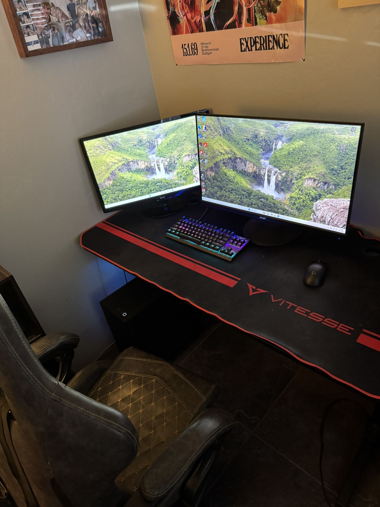 Gaming Setup With PC
