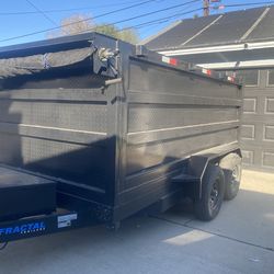 Junk dump trailer ( Not For Sale )