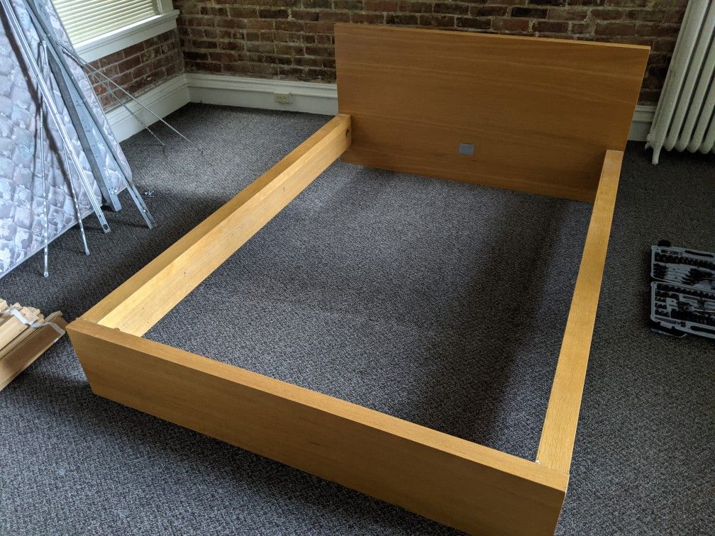 Full Wood Bed Frame