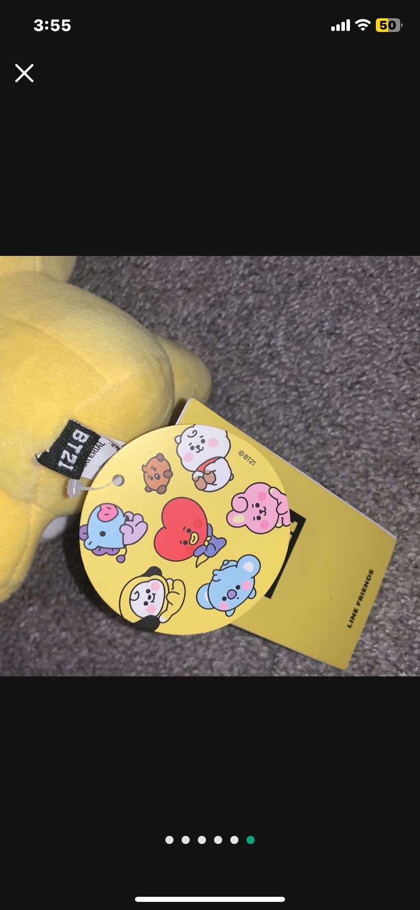Brand New BTS  Plushies Each For 35$ There Brand New 