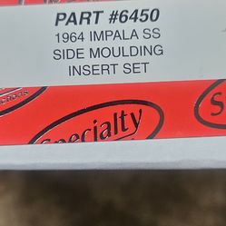 64 Impala SS molding inserts