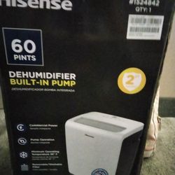 Hisense 3speed 60pints Dehumidifier With Built-in Pump