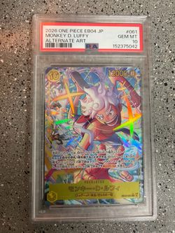 One Piece card Luffy