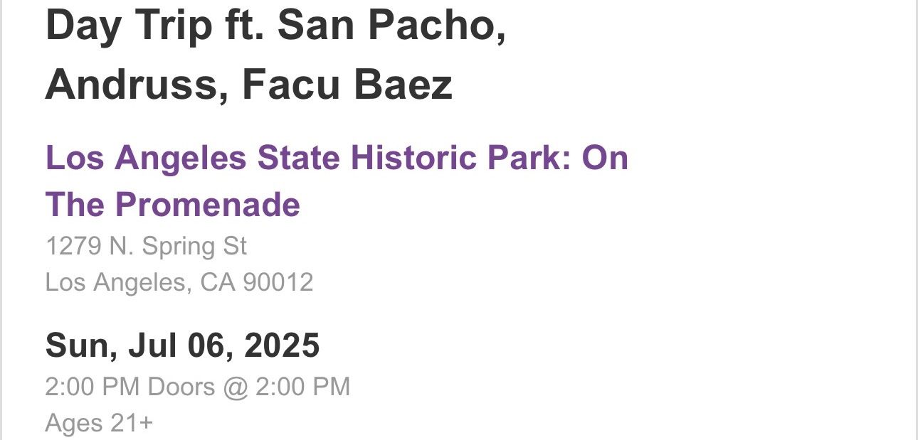 SAN PACHO daytrip