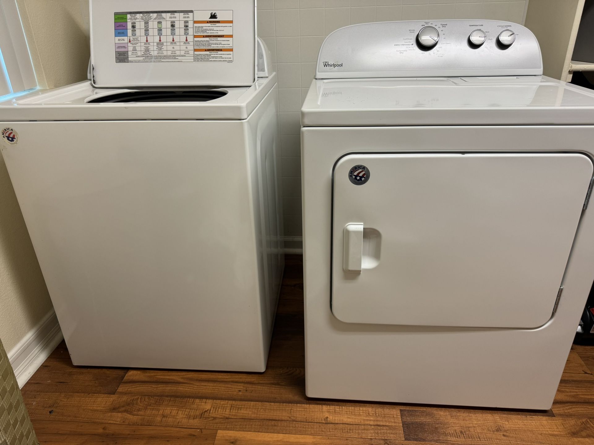 Washer And Dryer