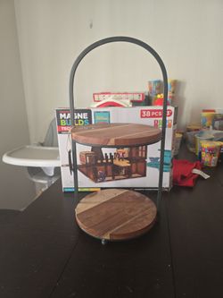 Wooden shelf