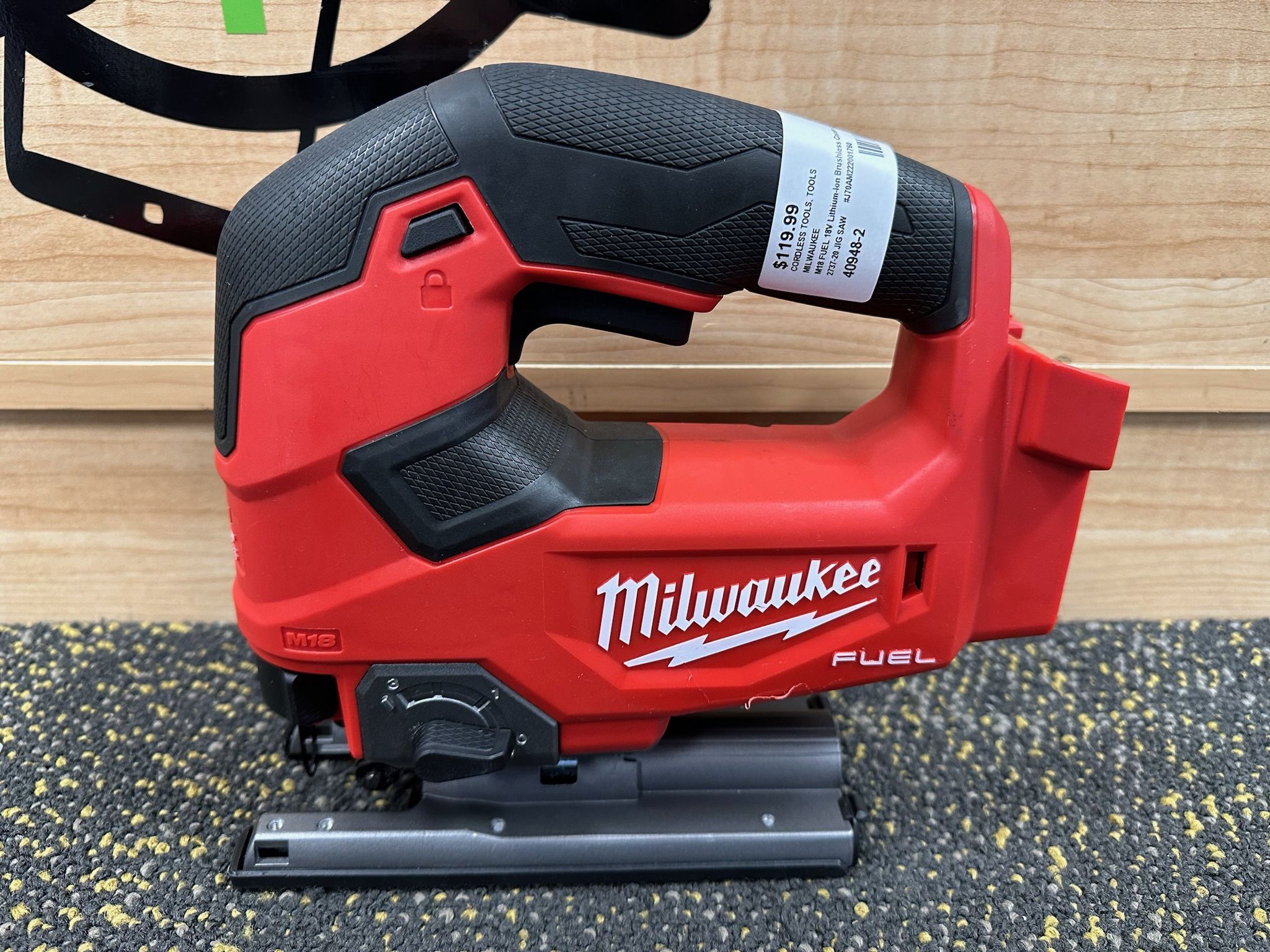 Milwaukee M18 FUEL 18V Lithium-Ion Brushless Cordless Jig Saw 